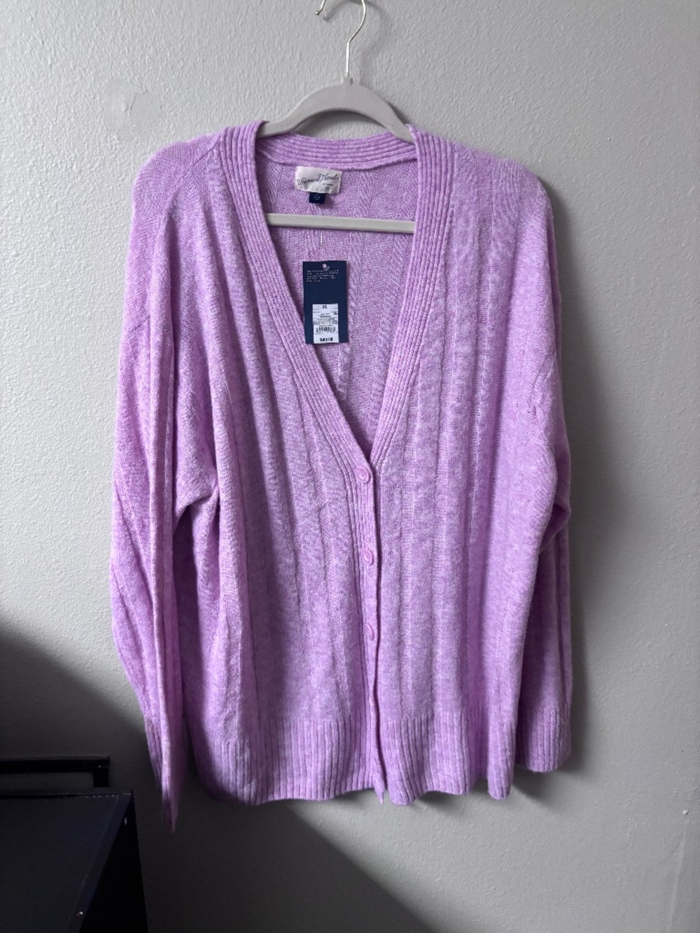 Universal Thread Knit Ribbed Cardigan - Picture 2 of 4